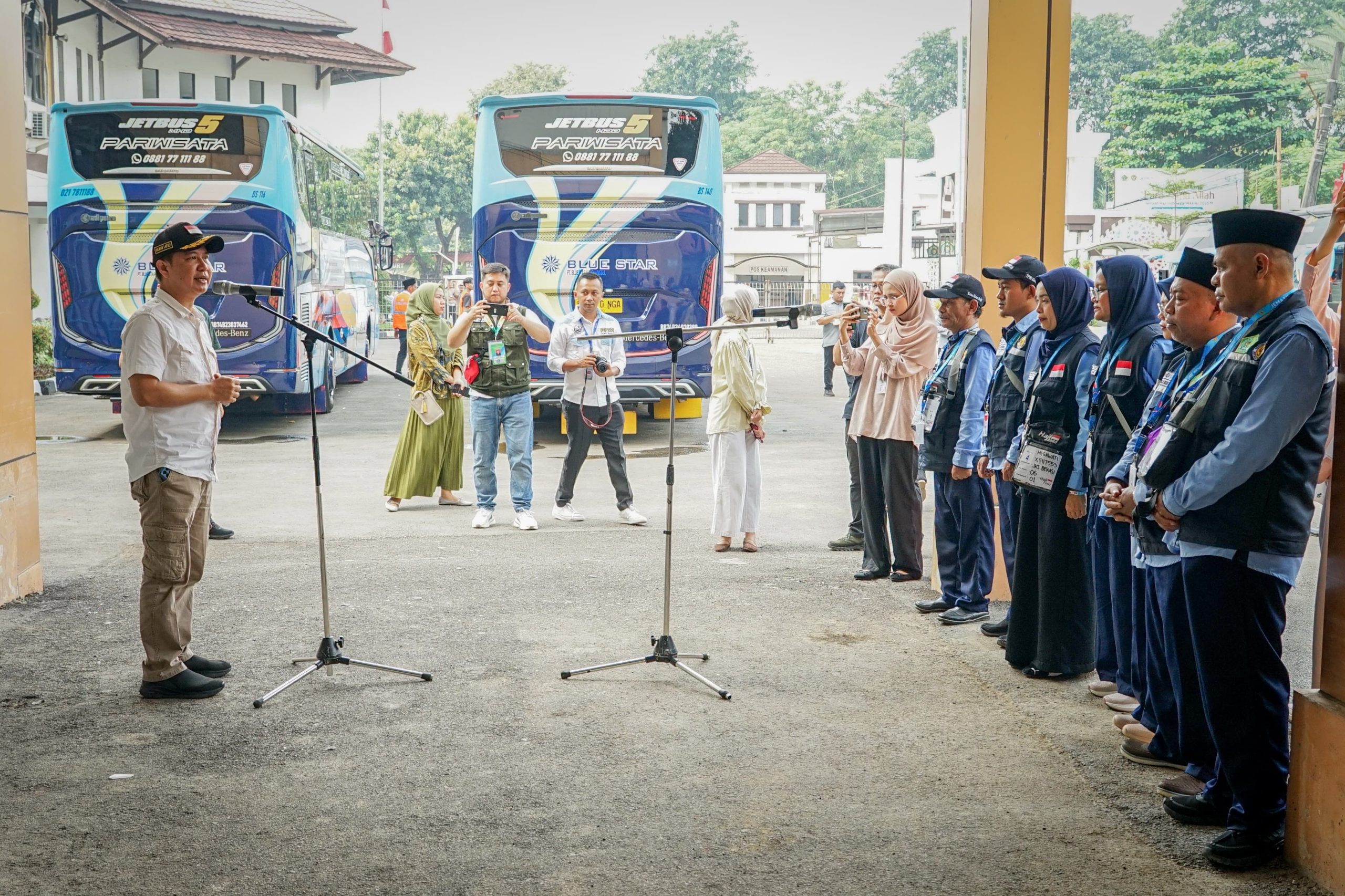 Lepas Kloter JKS18, Dirjen PHU Bekali Petugas Layanan Sistem Syarikah dan Nusuk